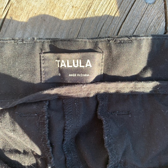 Black talula (aritzia) chinos - Picture 3 of 3